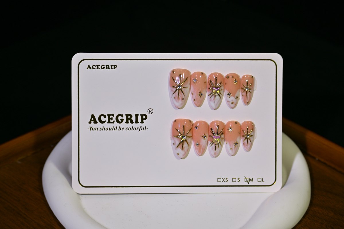 ACEGRIP Blush Starburst, style AN8035, original product photograph