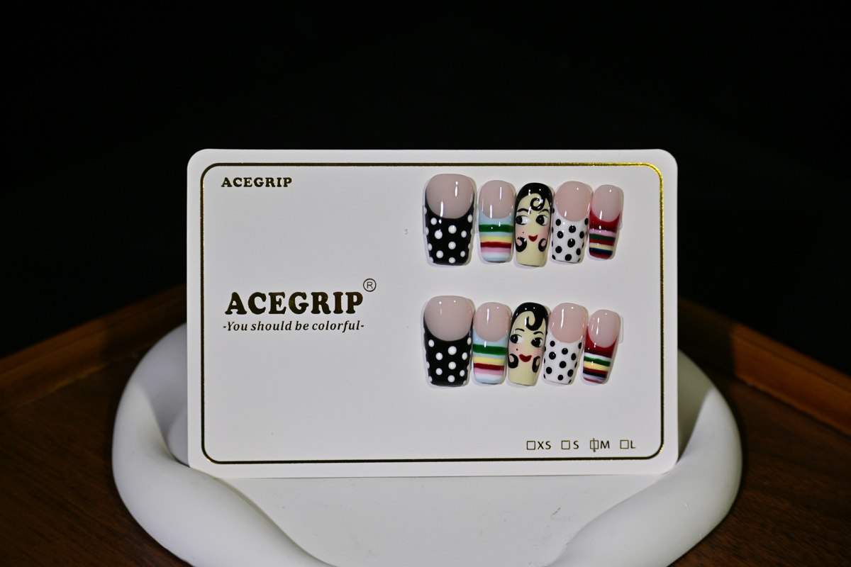 ACEGRIP Blush Dots, style AN8111, original product photograph