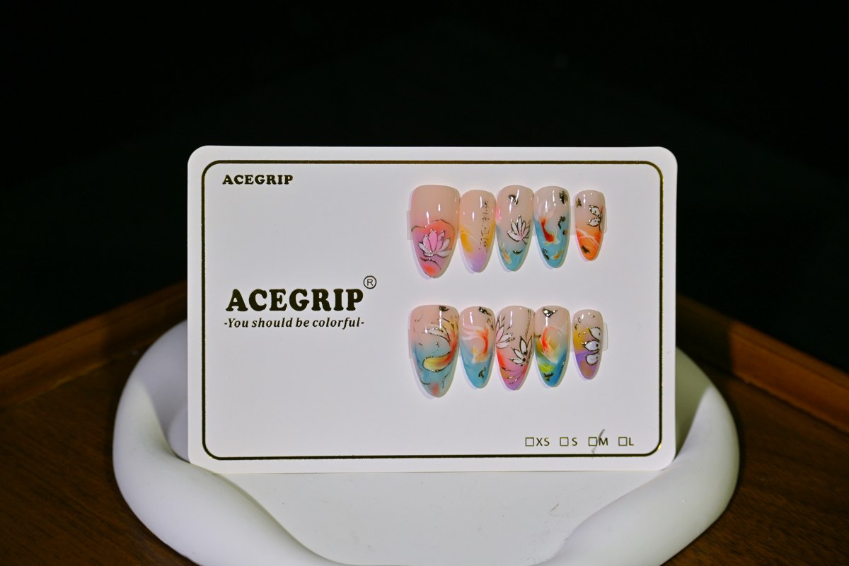 ACEGRIP Blush Petal Fish Tales, style AN8121, original product photograph