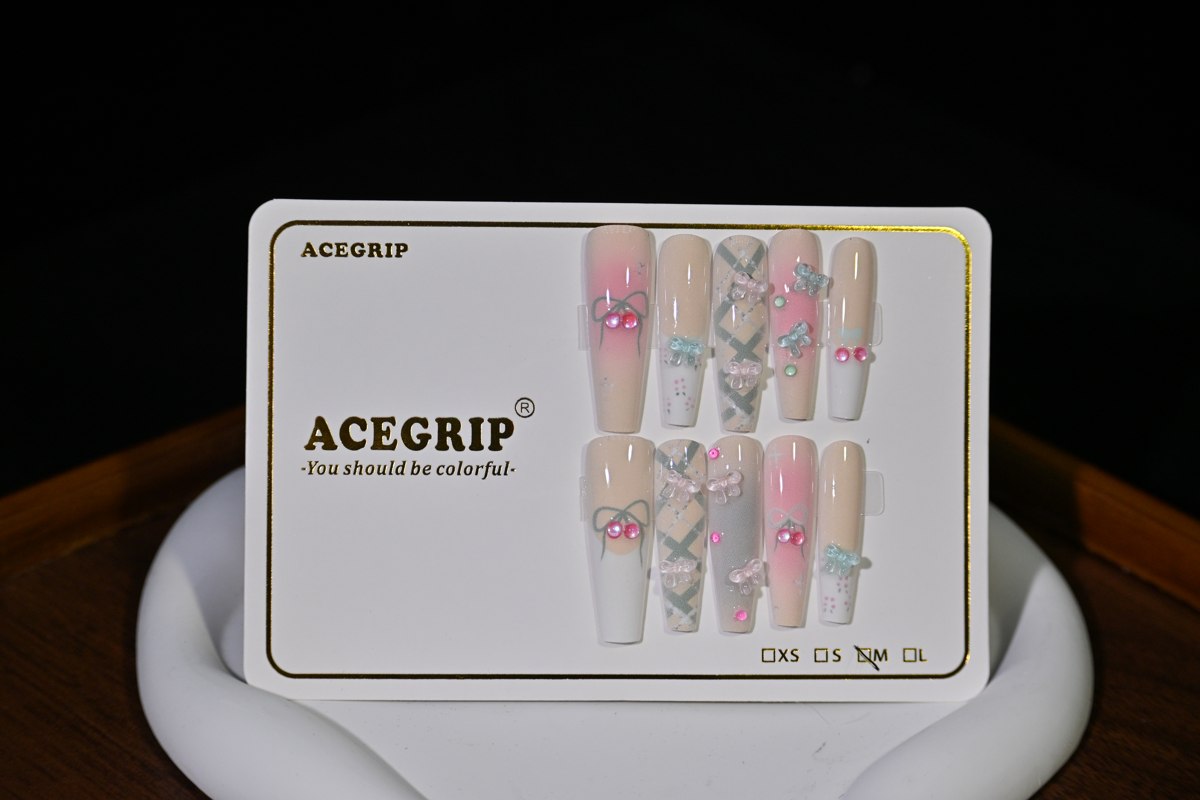 ACEGRIP Blush Bow, style BF4020, original product photograph