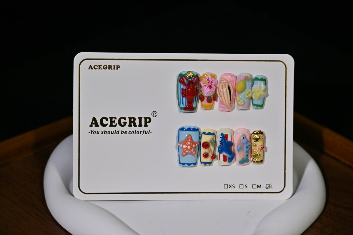 ACEGRIP Azure Seafood, style CL1228, original product photograph