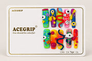 ACEGRIP Azure Gaze, style DC6023, complete 10-nail set on its presentation card