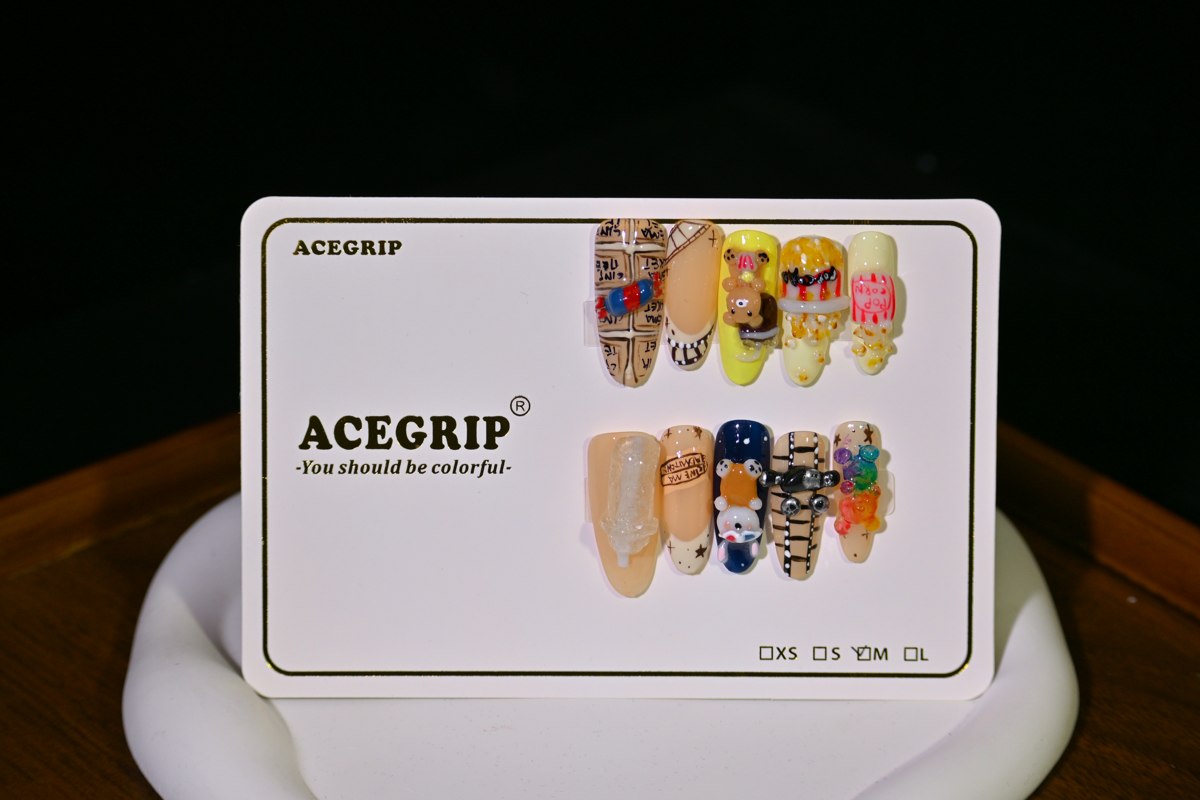 ACEGRIP Blush Newsprint, style DC6025, original product photograph