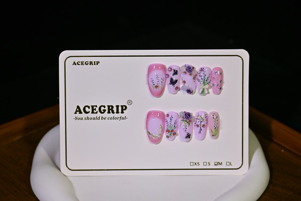 ACEGRIP Rose Petal Lavender, style DC6031, original product photograph