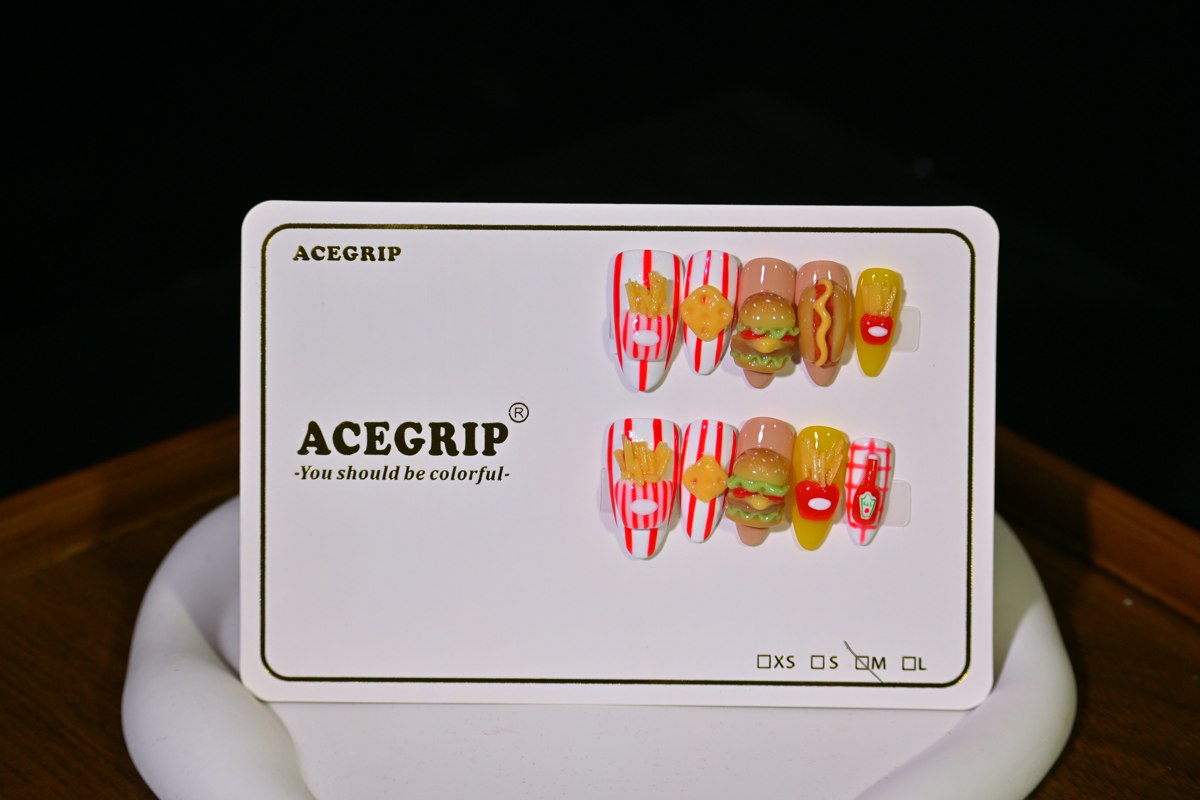 ACEGRIP Scarlet Diner Stripes, style DC6042, original product photograph