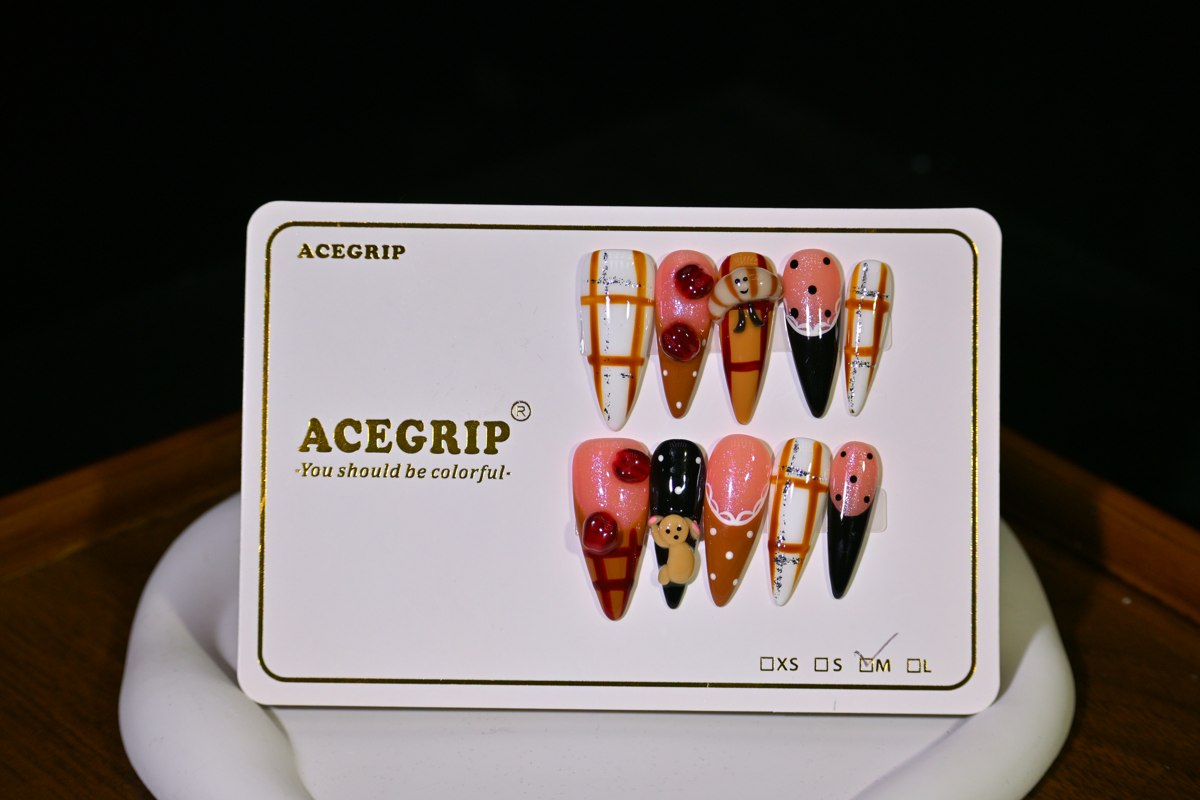 ACEGRIP Blush Check Companions, style DC6047, original product photograph