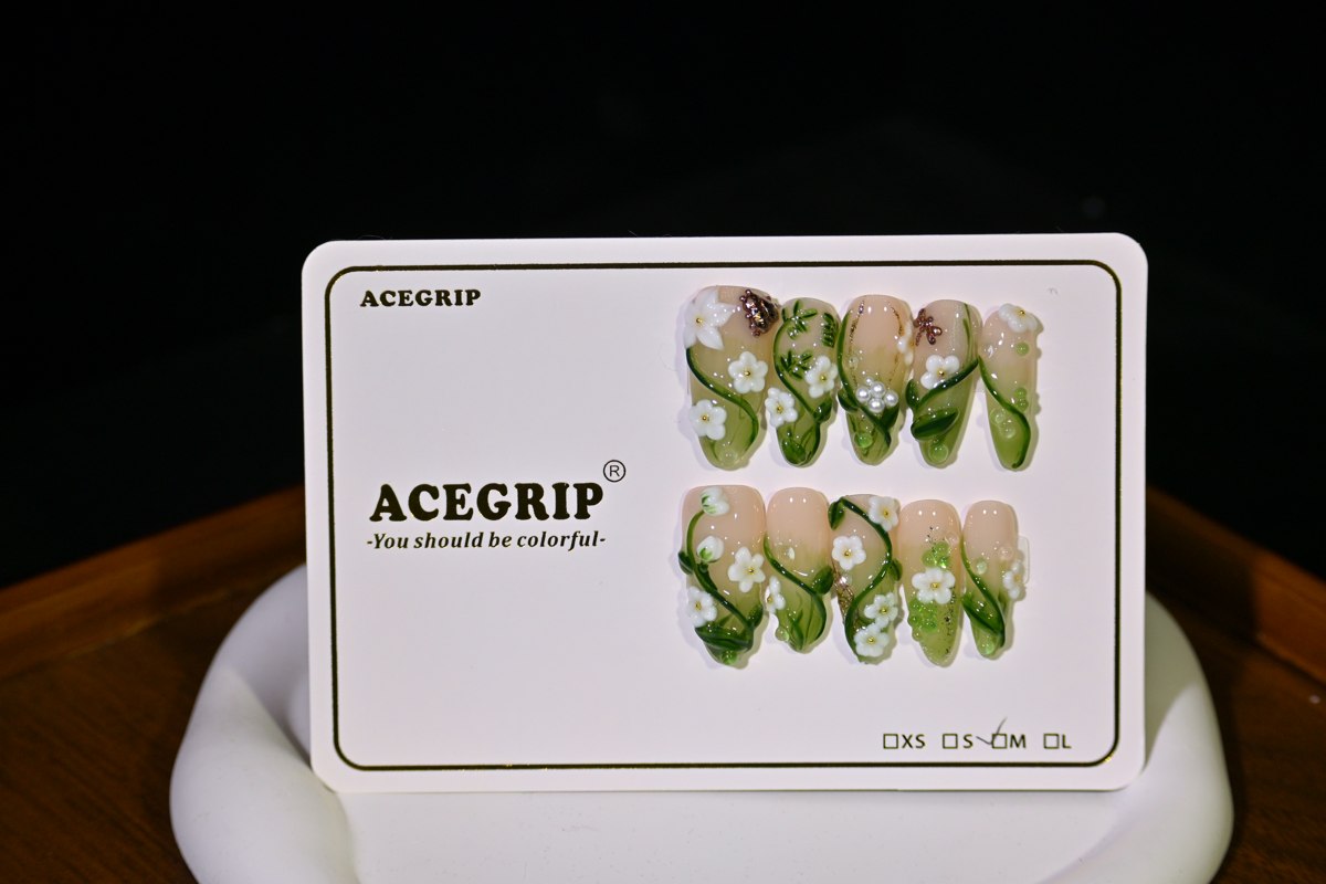 ACEGRIP Blush Petal Leaves, style DC6058, original product photograph