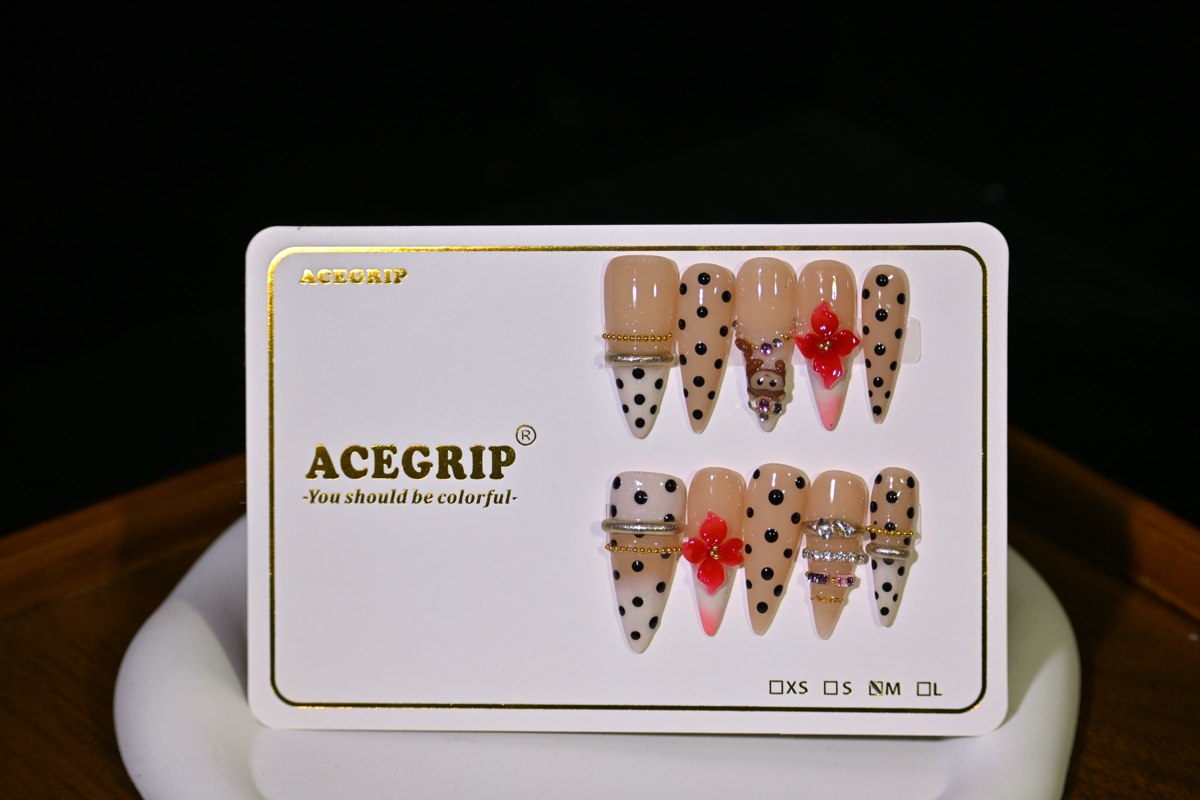 ACEGRIP Blush Polka, style DC6063, original product photograph