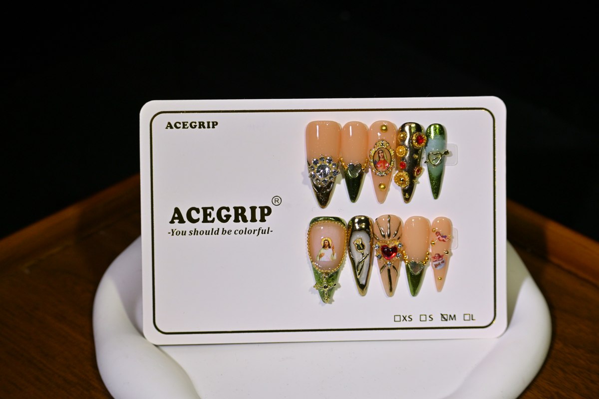 ACEGRIP Blush Medallion, style DX7041, original product photograph