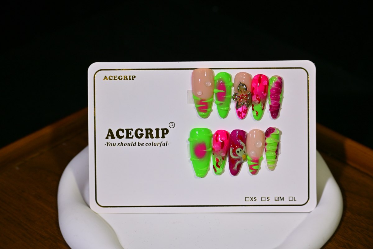 ACEGRIP Blush Drizzle, style DX7076, original product photograph