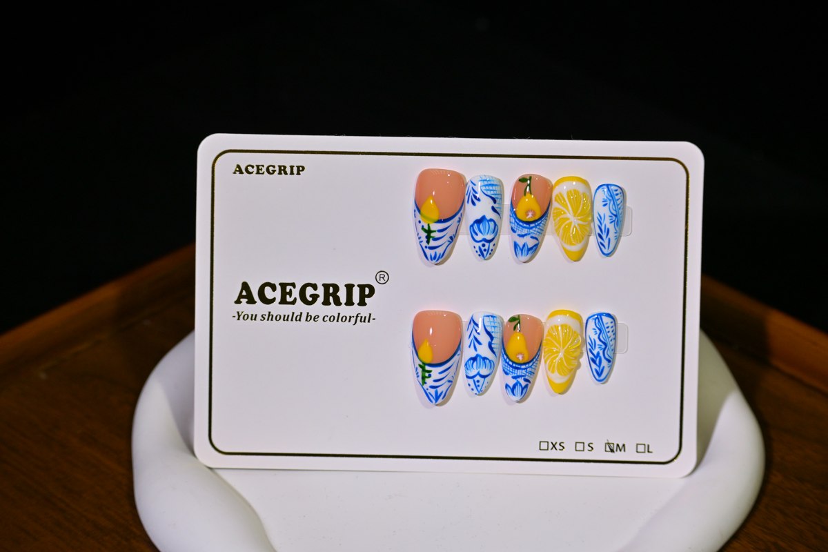 ACEGRIP Blush Citrus Porcelain, style DX7087, original product photograph