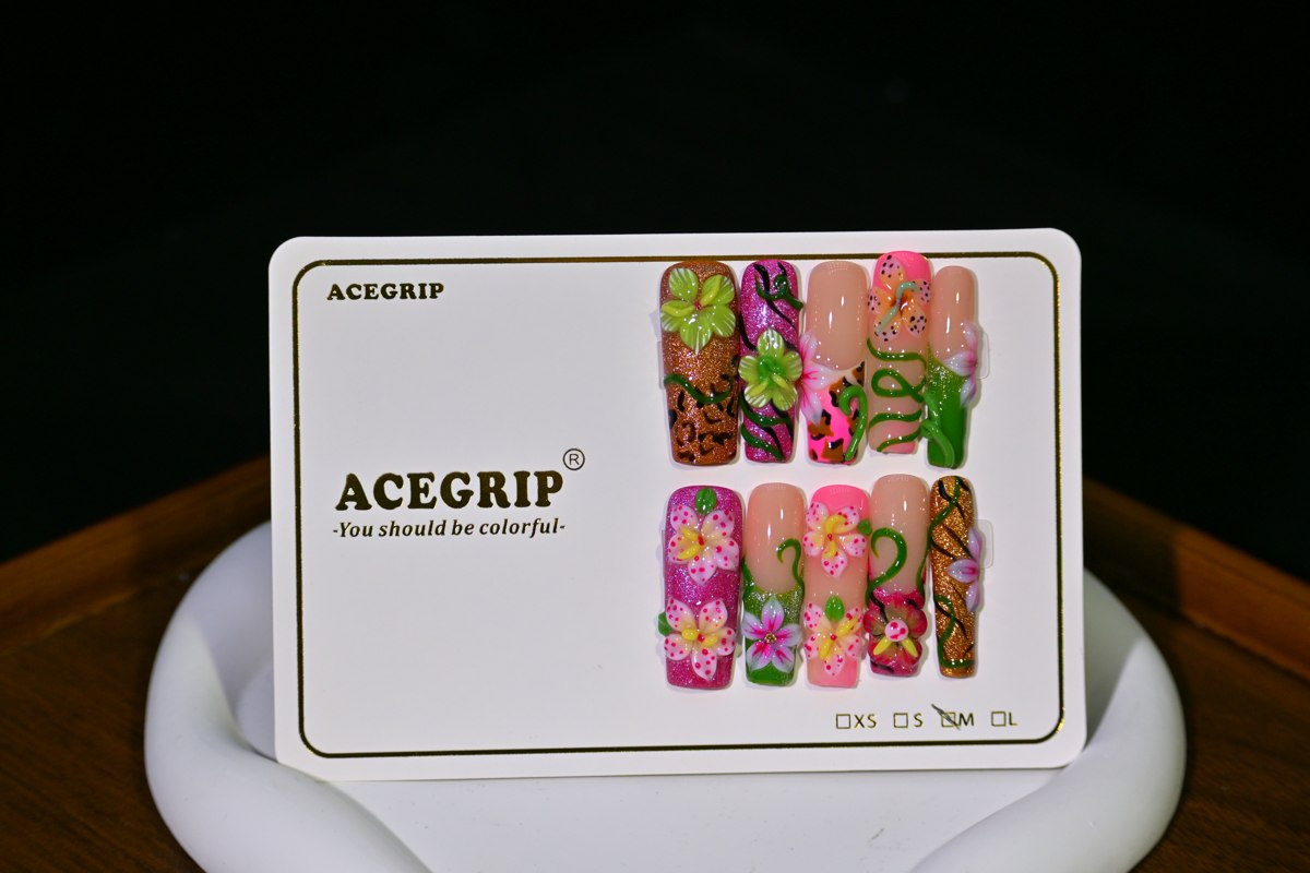 ACEGRIP Rose Bloom Spotted, style FD9005, original product photograph