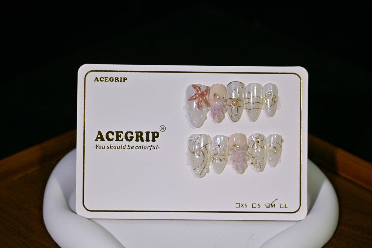 ACEGRIP Cream Starfish, style FD9009, original product photograph