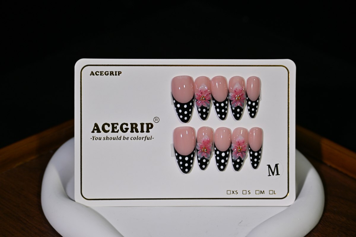 ACEGRIP Blush Tips Dots, style FD9018, original product photograph