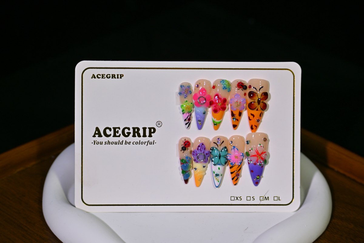 ACEGRIP Blush Petal Butterfly, style FD9022, original product photograph