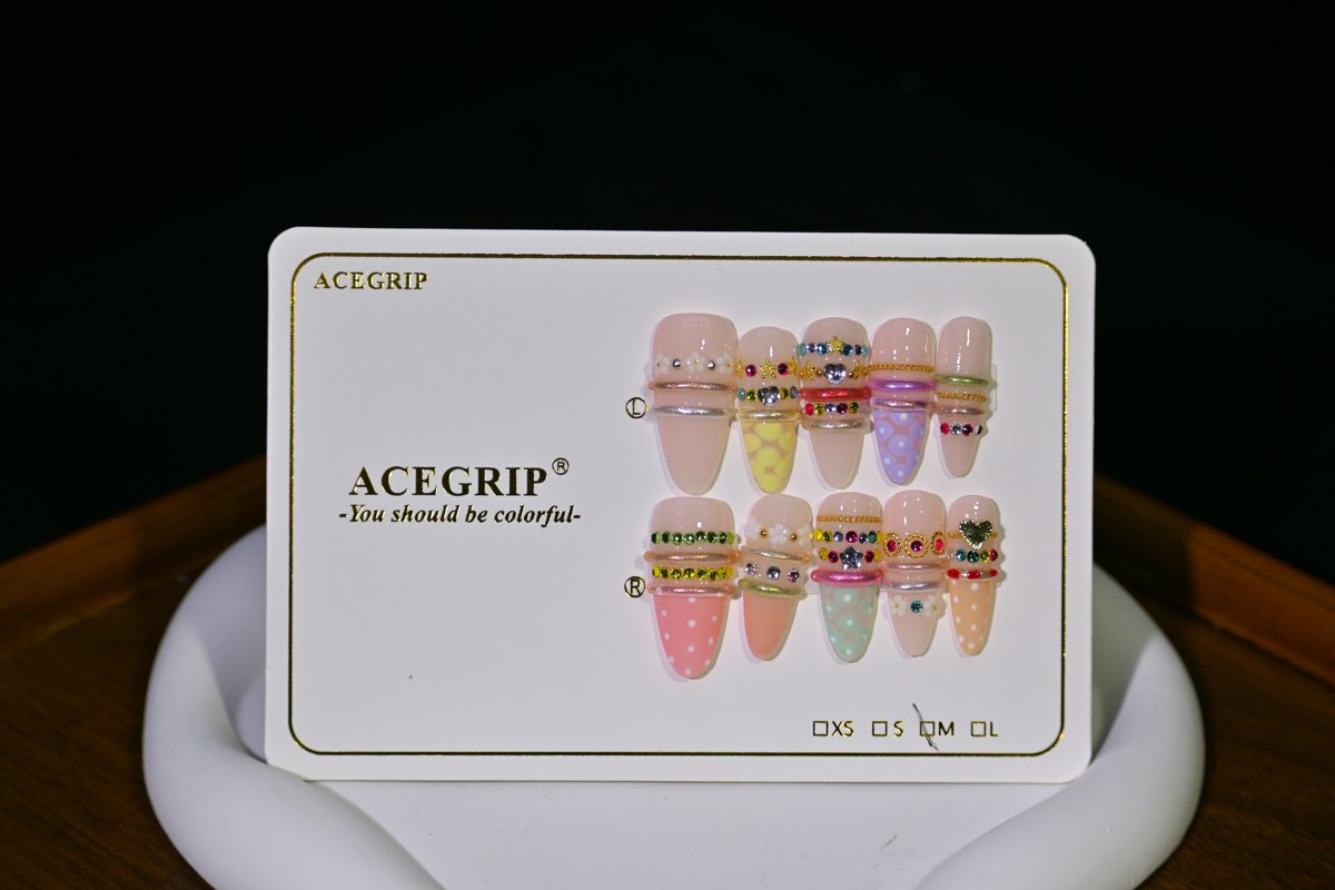 ACEGRIP Blush Rings, style FD9024, original product photograph