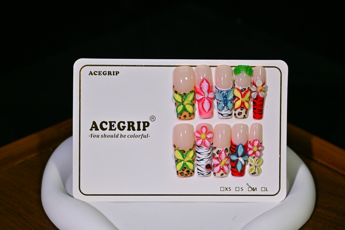 ACEGRIP Blush Bloom Zebra, style FD9025, original product photograph