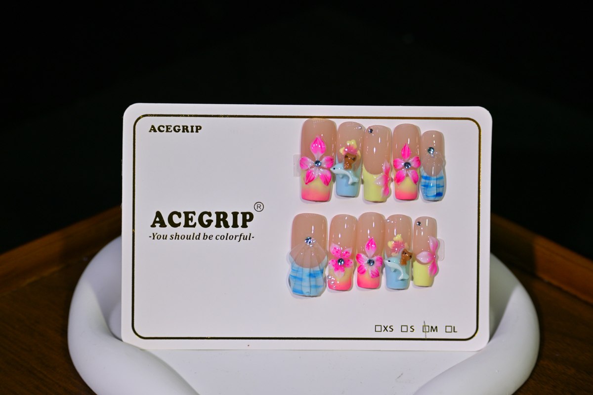 ACEGRIP Blush Bloom Seaside, style FD9026, original product photograph