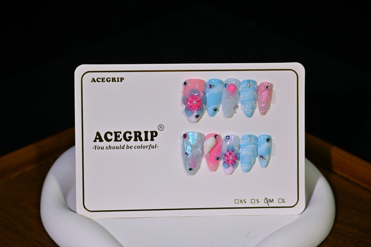 ACEGRIP Rose Petal Shells, style FD9042, original product photograph
