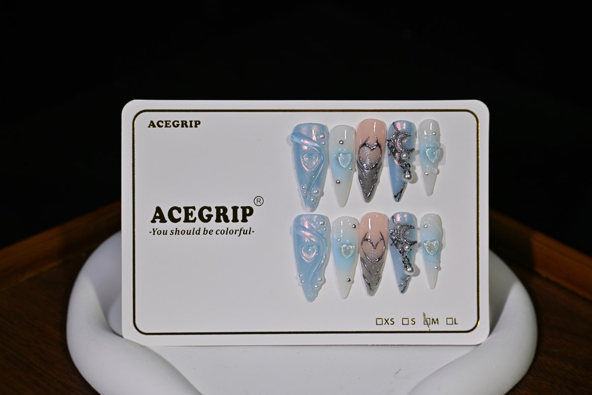 ACEGRIP Azure Hearts, style FD9048, original product photograph