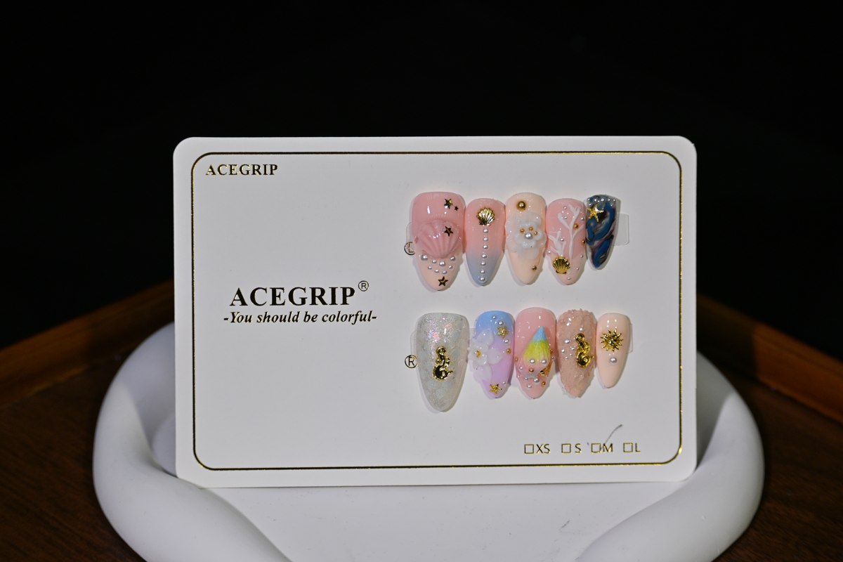 ACEGRIP Rose Seaside Shells, style FD9055, original product photograph