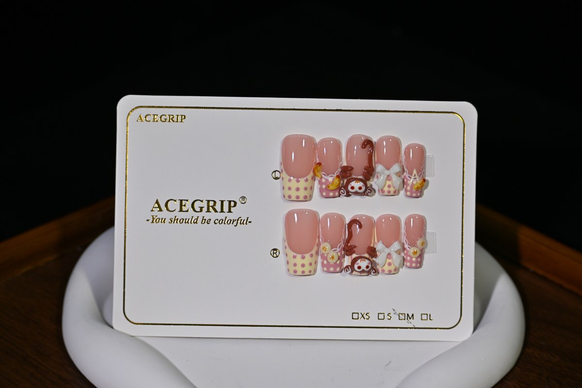 ACEGRIP Rose French Dots, style FD9059, original product photograph