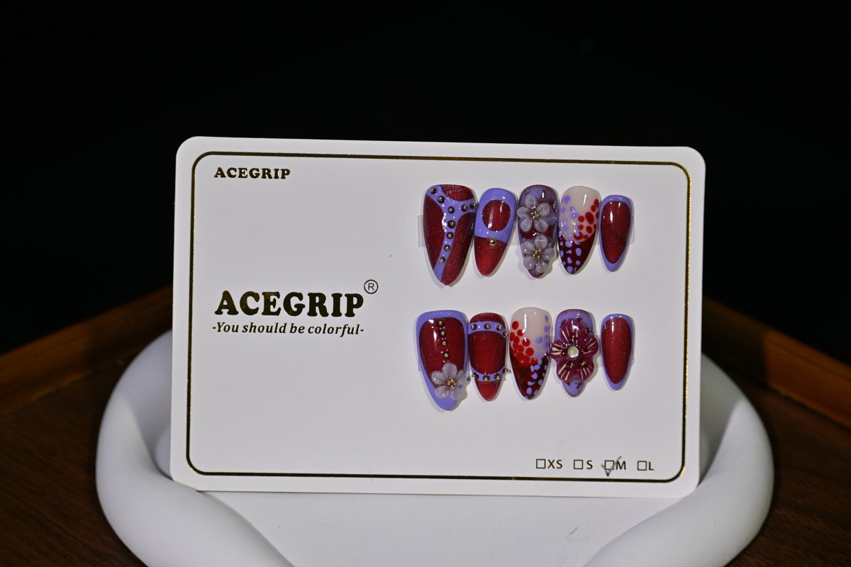 ACEGRIP Violet Bloom, style FD9060, original product photograph