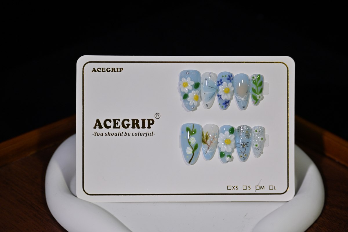 ACEGRIP Azure Petal Bow, style GH14005, original product photograph