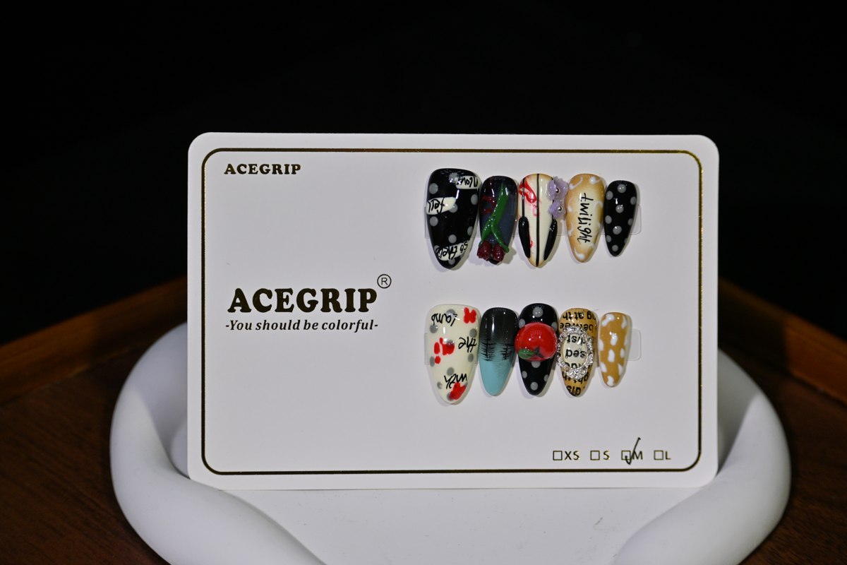 ACEGRIP Onyx Polka, style GH14006, original product photograph