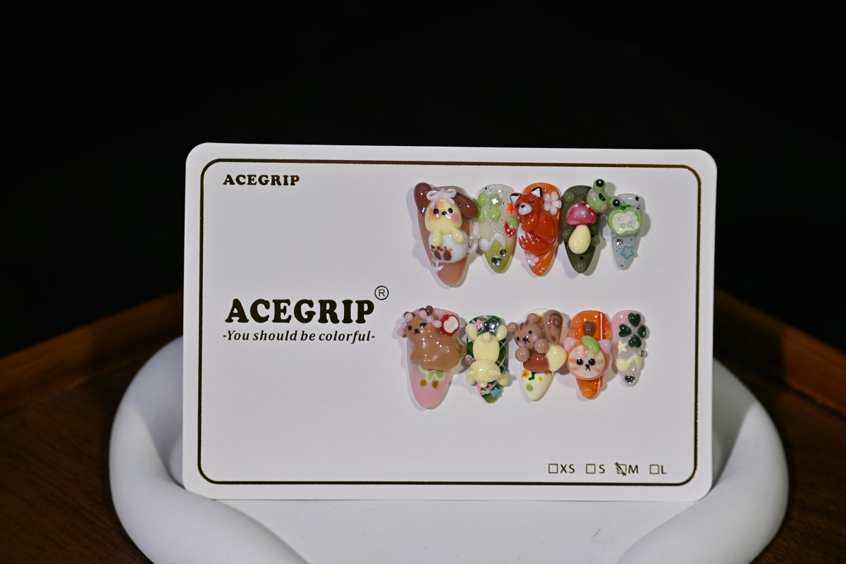 ACEGRIP Blush Companions Mushroom, style GH14014, original product photograph