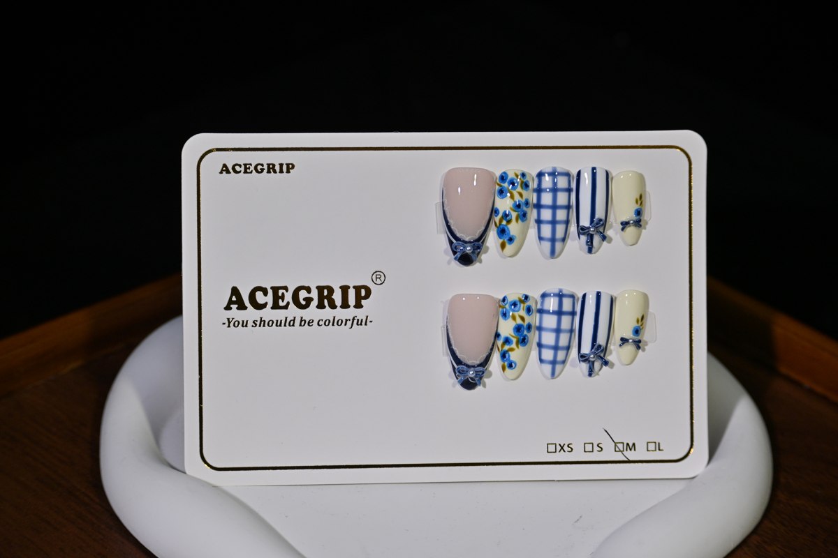 ACEGRIP Blush Petal Bow, style GH14027, original product photograph