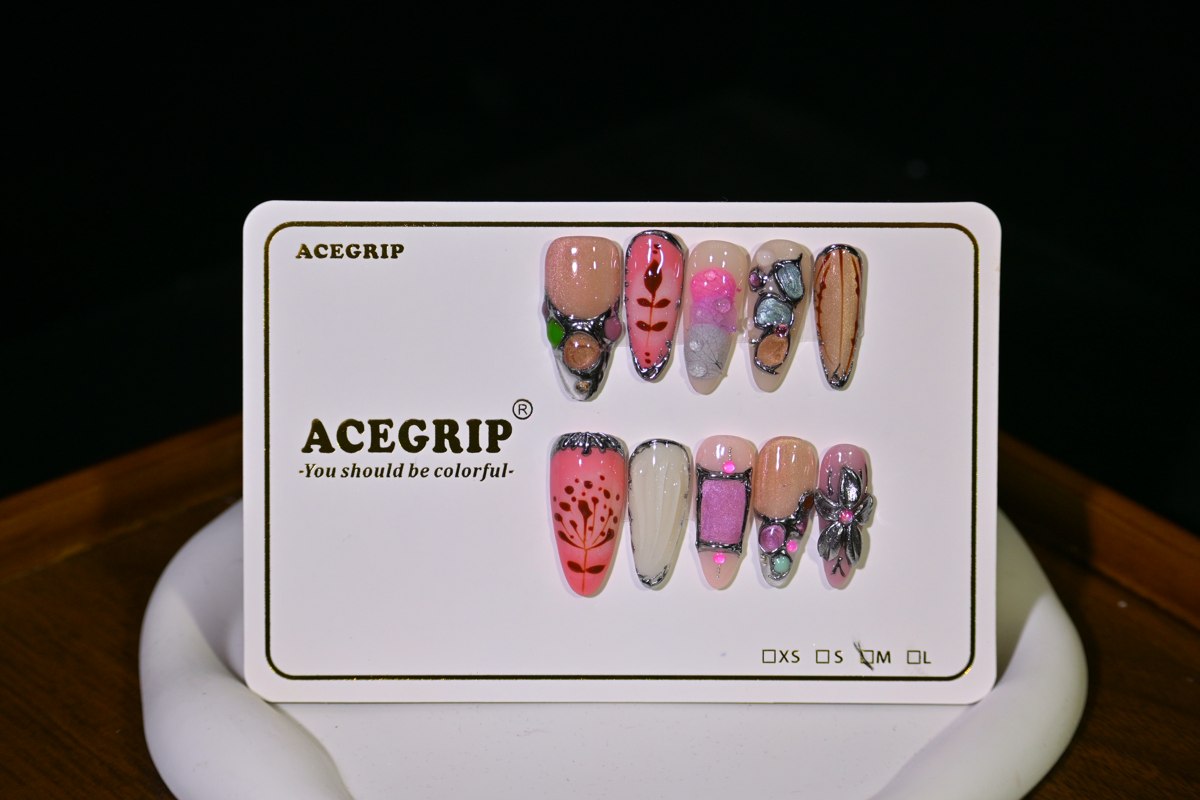ACEGRIP Blush Bloom Foliage, style HM5012, original product photograph