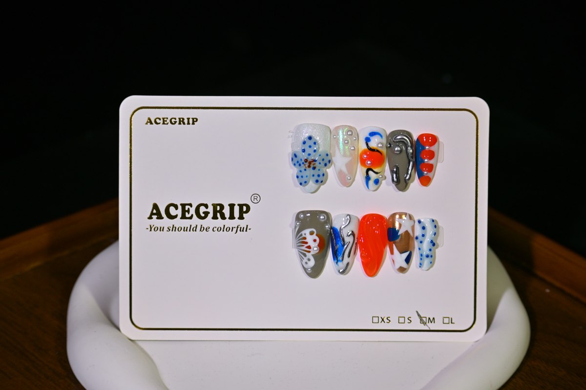 ACEGRIP Ivory Dots, style HM5031, original product photograph