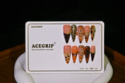 ACEGRIP Blush Spotted Zebra, style HM5038, original product photograph