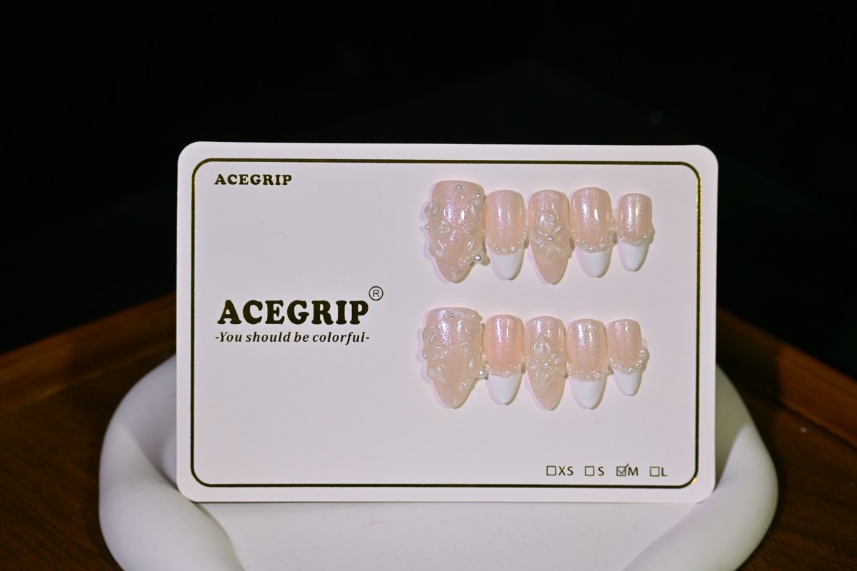 ACEGRIP Blush Petal Tips, style HM5056, original product photograph