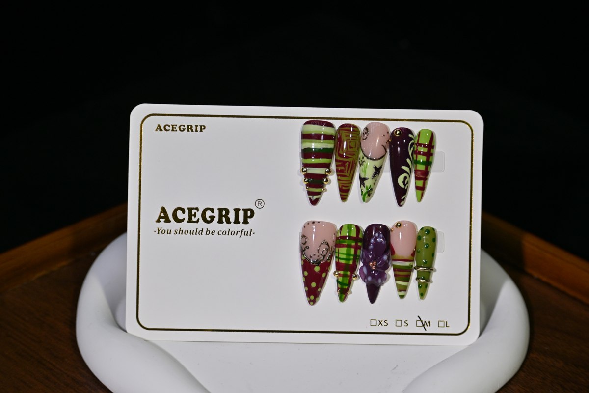 ACEGRIP Jade Checks, style NB15010, original product photograph