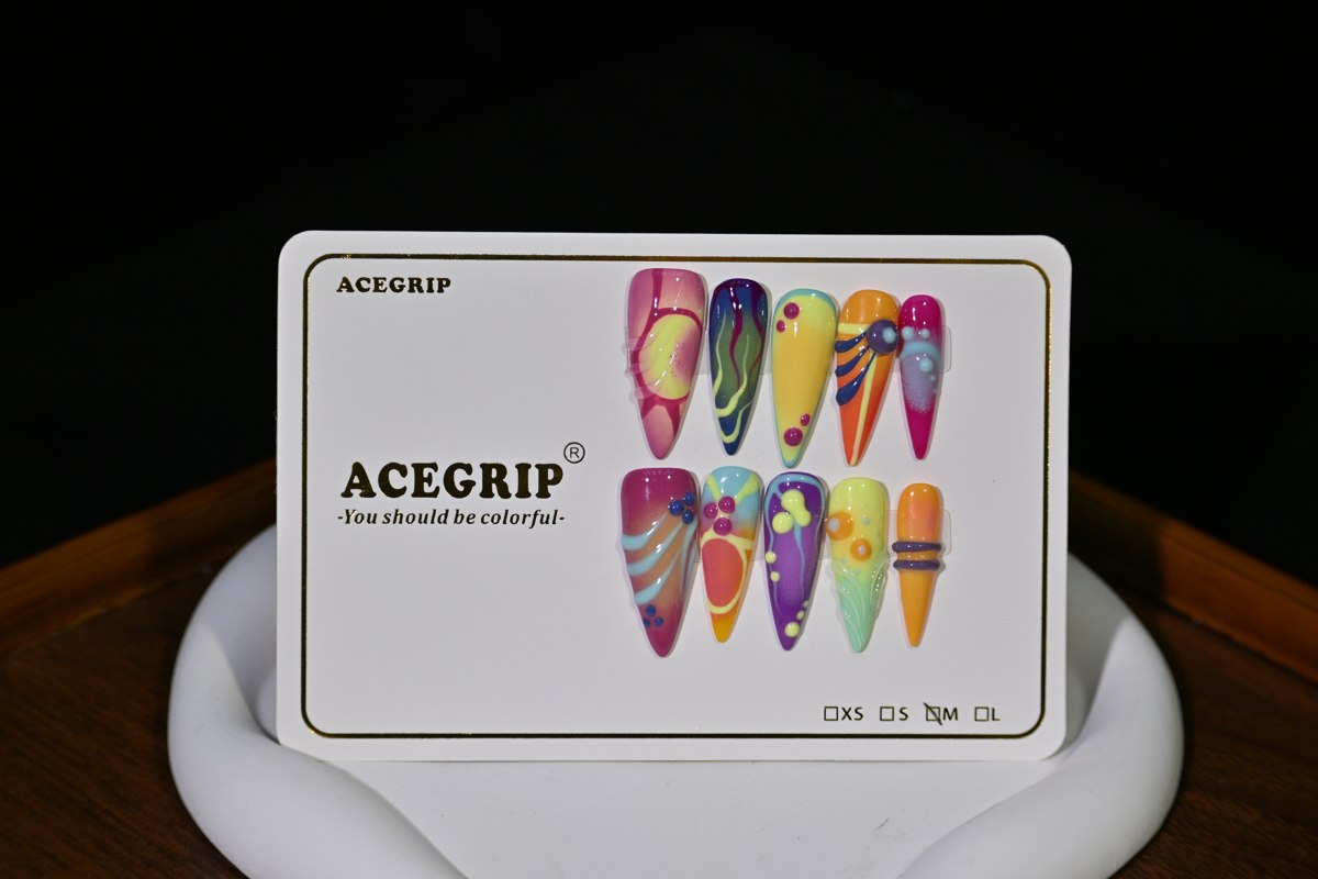 ACEGRIP Rose Loops Bubbles, style WE16002, original product photograph