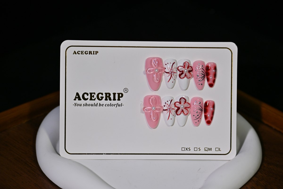 ACEGRIP Rose Bloom Linework, style XH3015, original product photograph