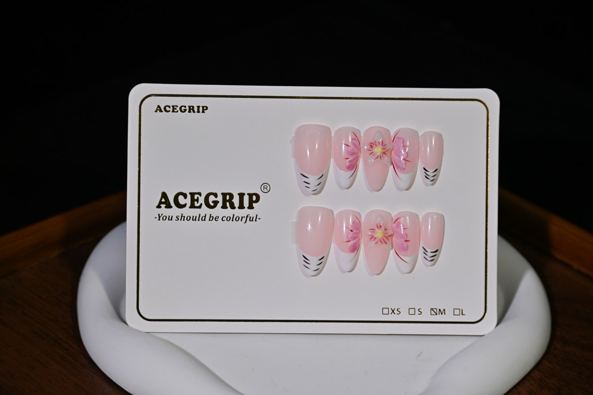 ACEGRIP Blush Blossom Zebra, style XH3019, original product photograph