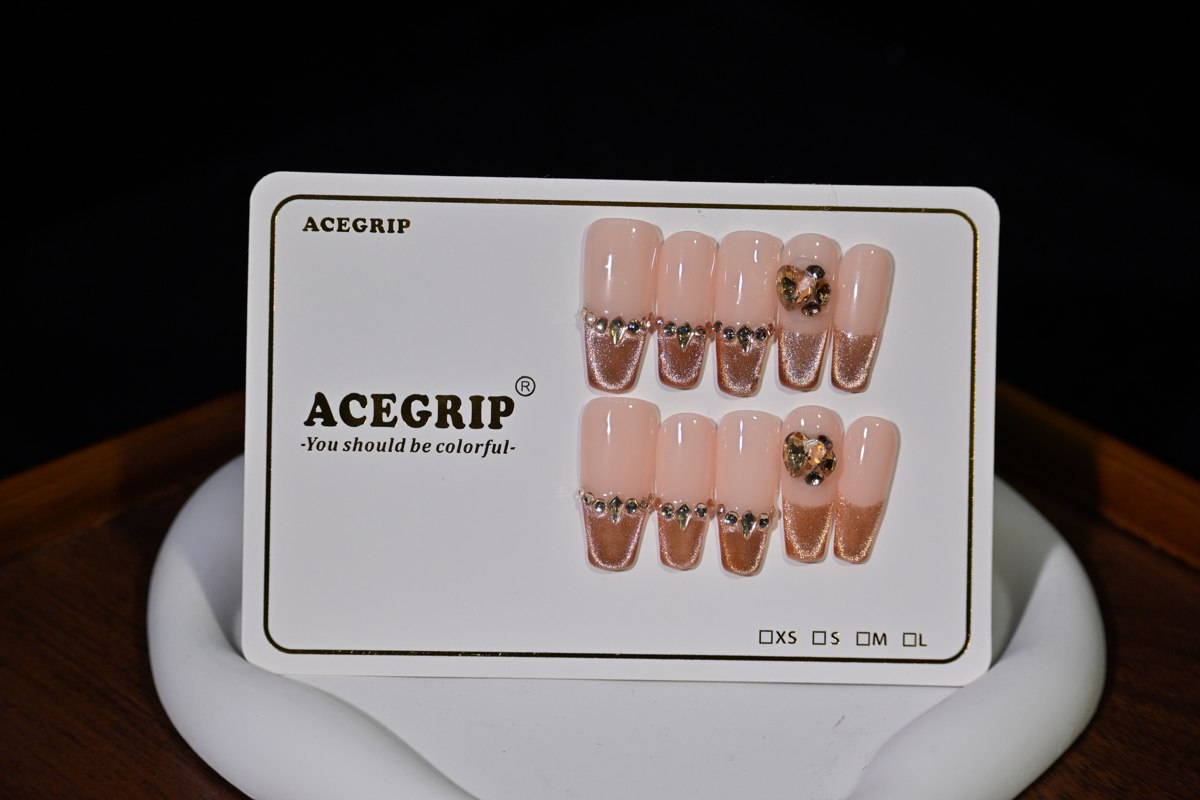 ACEGRIP Blush Tips Pearls, style XH3020, original product photograph
