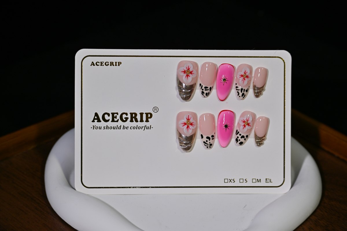 ACEGRIP Blush Garden Spotted, style XH3023, original product photograph