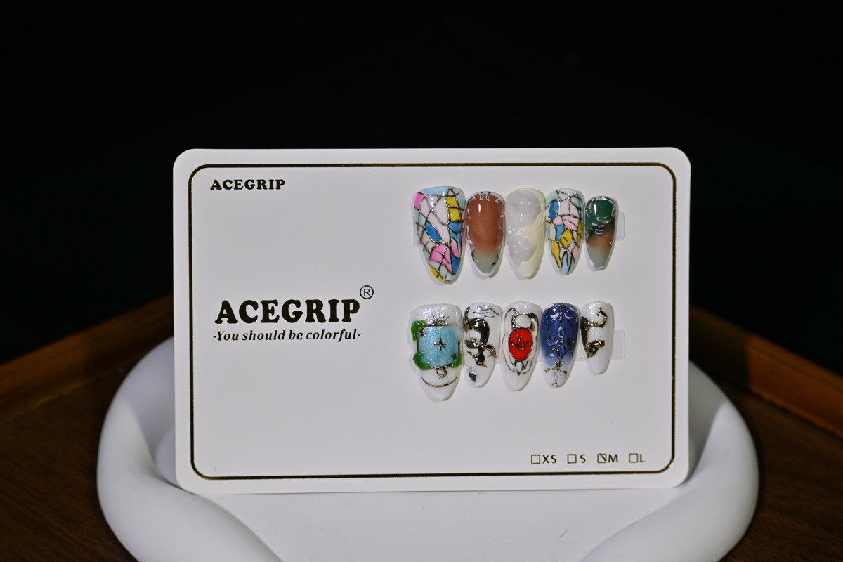 ACEGRIP Azure Petal Mosaic, style XQ2012, original product photograph