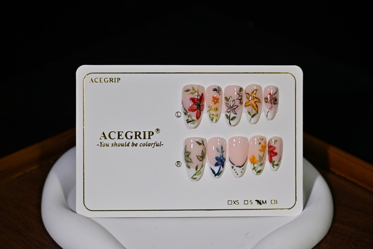 ACEGRIP Blush Garden Foliage, style XQ2035, original product photograph